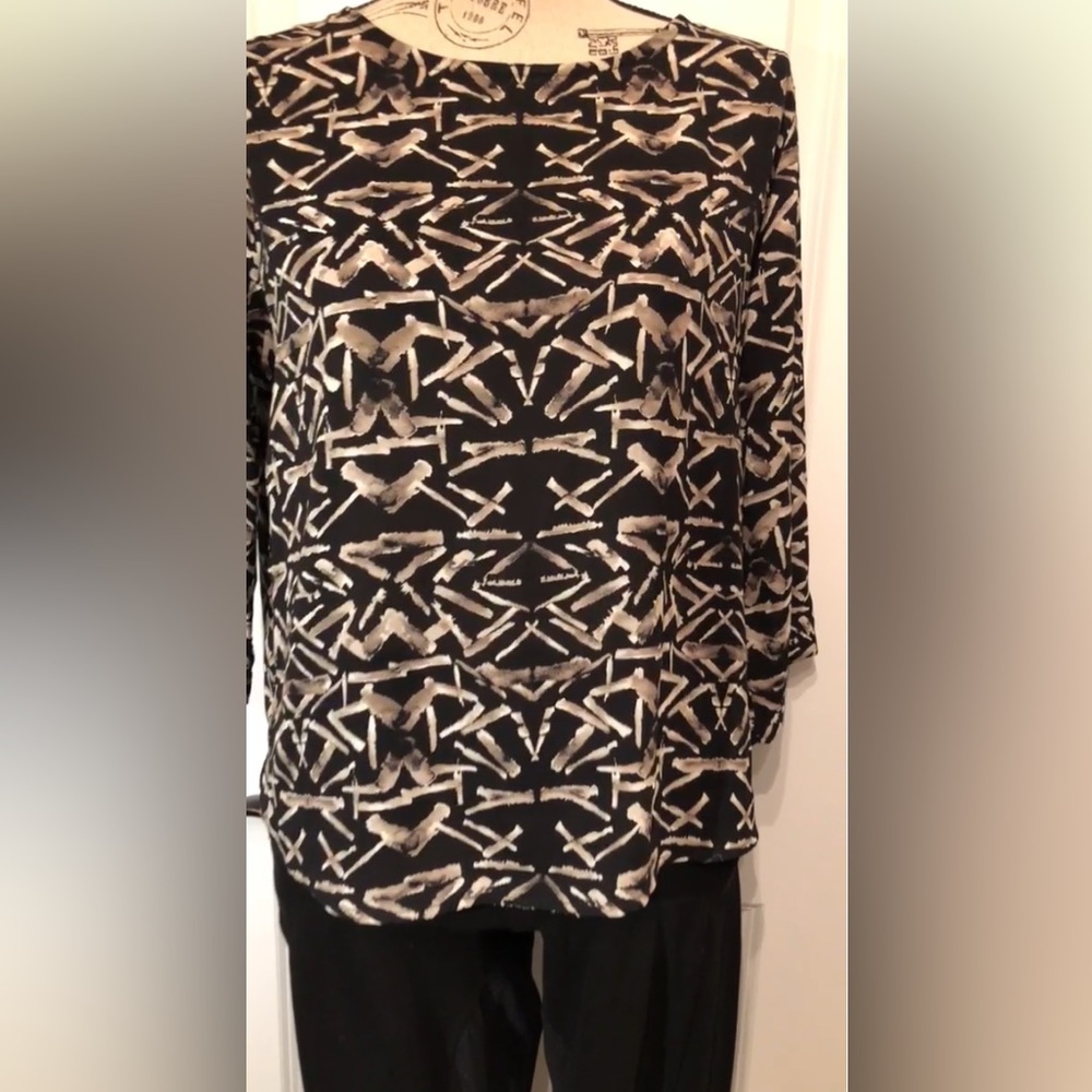 SzS 3/4 sleeve blouse